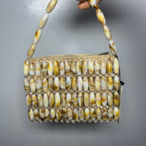 Marble Grace Beaded bag