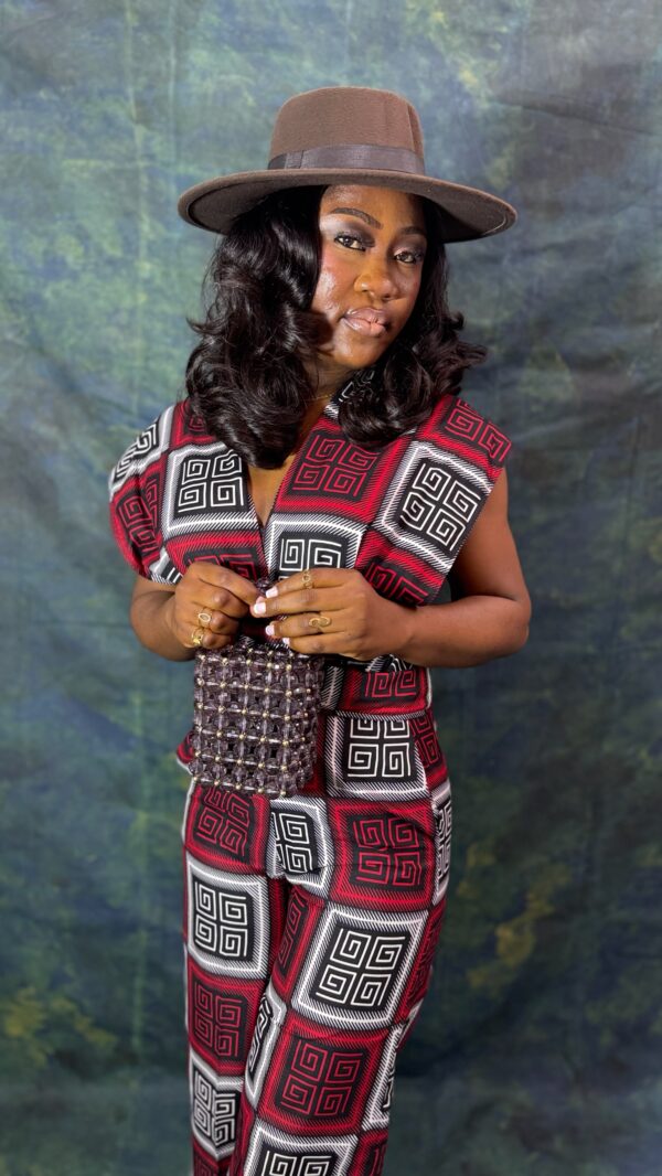 Ebon Luxe Beaded Bag - Image 3