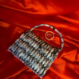 Marble Grace Beaded bag