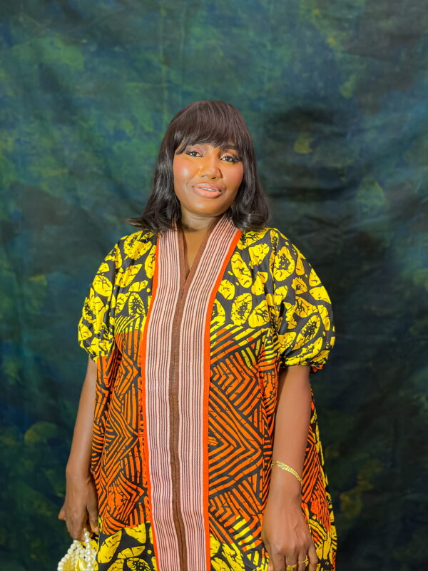Ankara Bubu Mixed with Aso Oke