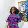 Two-Piece Multicoloured Short & Crop Top - Image 2
